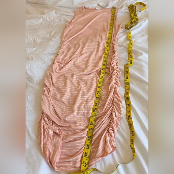 Brandy Blu Maternity Dress Striped Medium  Vacation Cruise Resort Comfy NWT - Picture 6 of 6